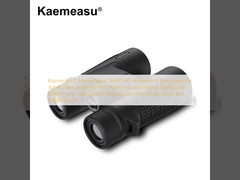 Kaemeasu C Modell schwarz 10x42 HD wasserdichtes Fernglas für Erwachsene, Fernglas für Vogelbeobachtung und Wandern, Optik mit BAK4-Prisma, stoßdichtes Magnesium-Legierungskörper, klares und helles Sehen