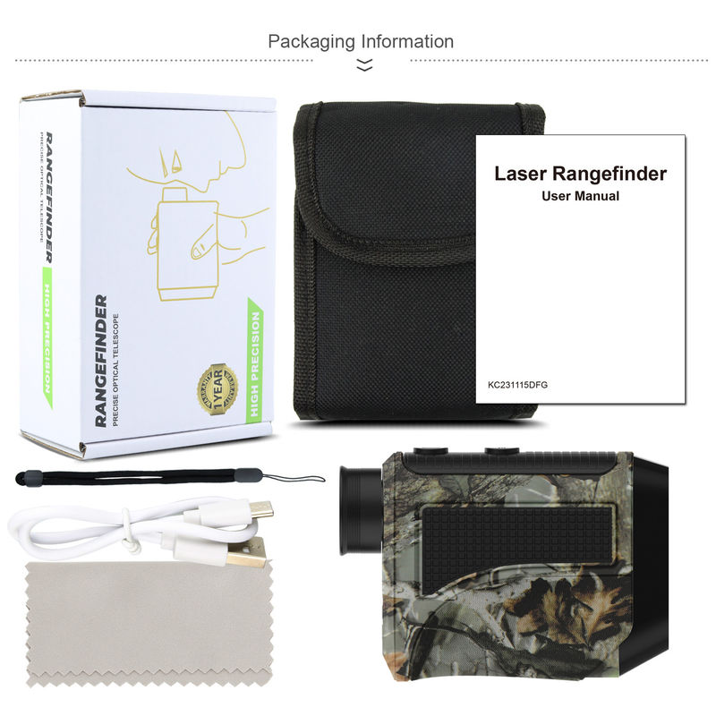 5-1000m Reichweite Laser-Rangefinder-Distanzmesser für Tarnverhüllung für Fernmessungen