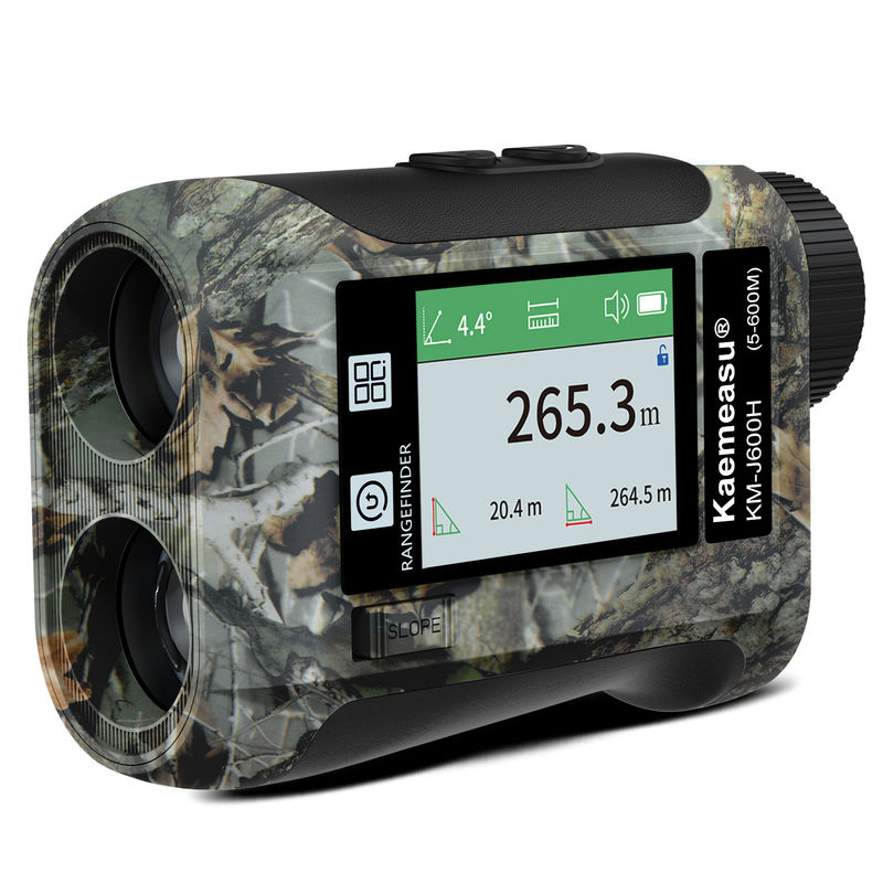 Kaemeasu Hochgenauigkeits-Laser-Rangefinder USB Lademodell Jagd-Rangefinder mit Neigungsschalter J1500