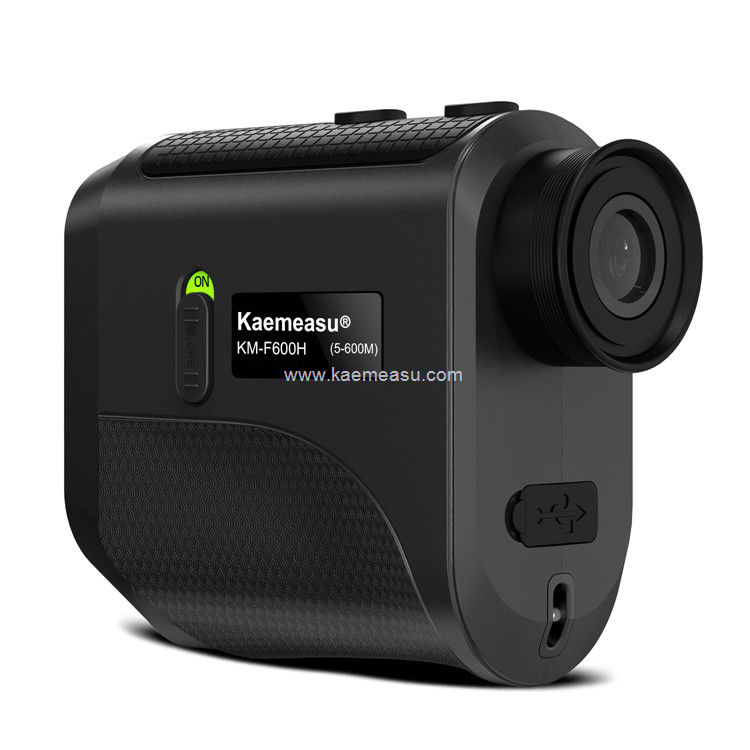 Kaemeasu USB-Ladegerät Golf-Rangefinder Hochgenaue optisches Teleskop LCD-Display Laser-Rangefinder F1000