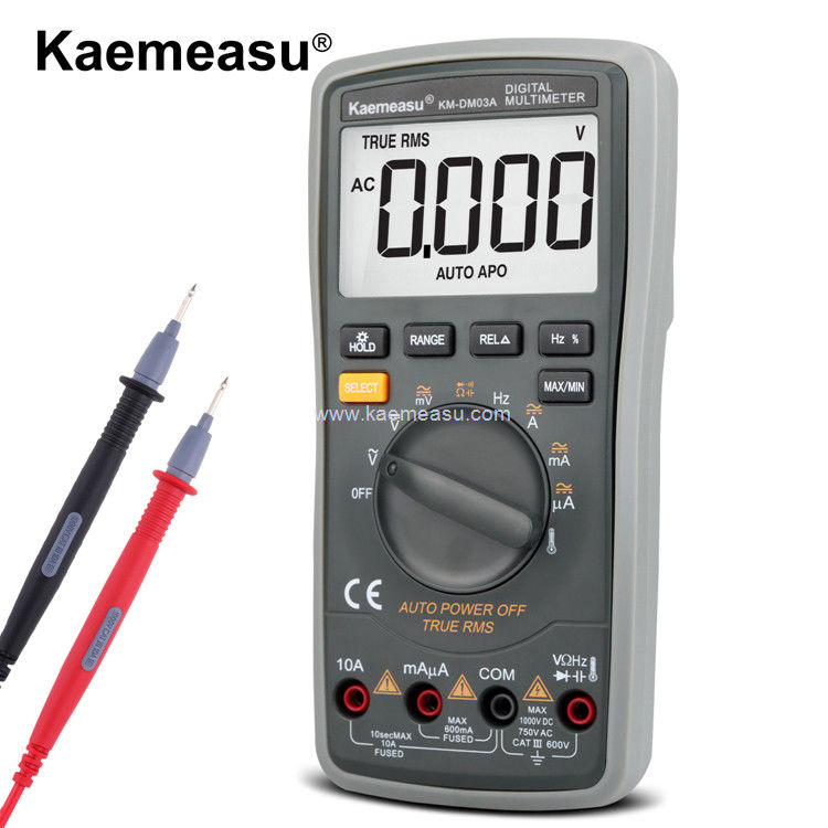 Kaemeasu 03A Hochpräzisions-Digitalmultimeter 6000 Zählungen Auto Reichweite 1000V AC DC Smart Multimeter