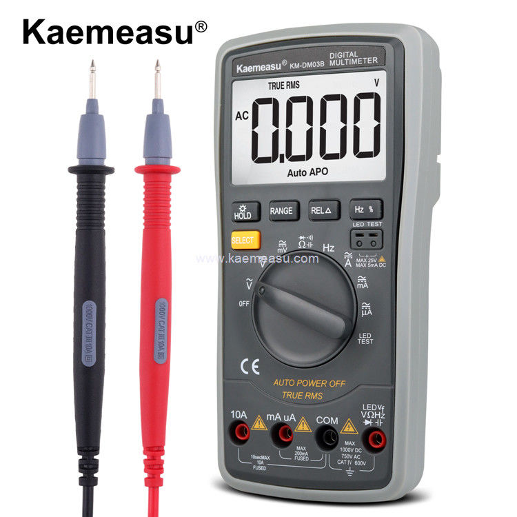 Kaemeasu 03B Industrieller elektronischer Multimeter mit hoher Präzision Smart Anti Burn 1000V AC DC Digital Multimeter