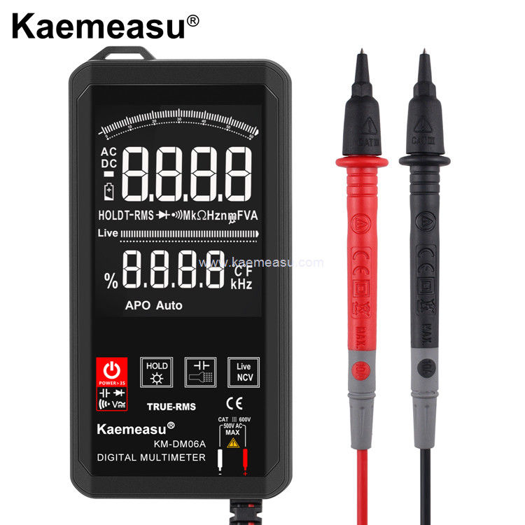 Kaemeasu EBTN Display Touchscreen Digitales Multimeter 6000 Zählungen Multimeter Spannungsmelder