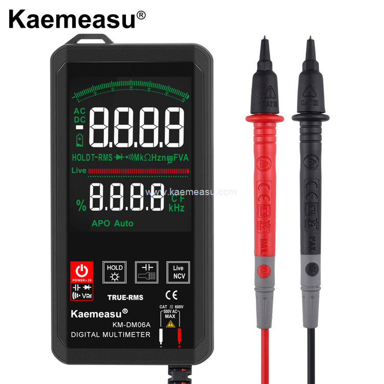 Kaemeasu 06C Farbbildschirm Multimeter Tester Elektriker Smart Voltmeter Multimeter Digital