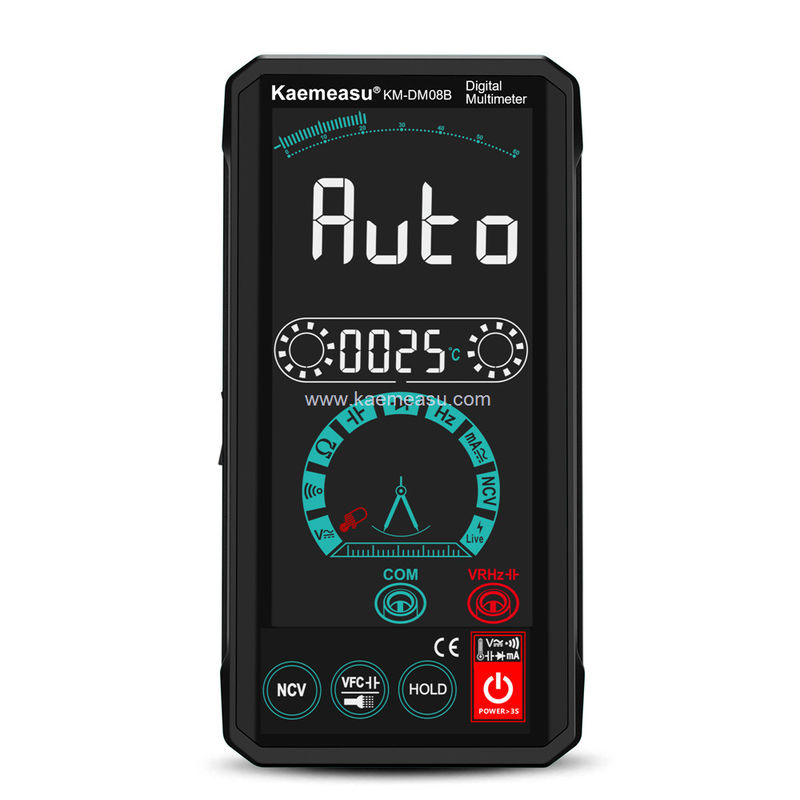 Kaemeasu 08B Farbbildschirm Multimeter Tester Elektriker Voltmeter NCV Ture RMS Spannung Tester 150g