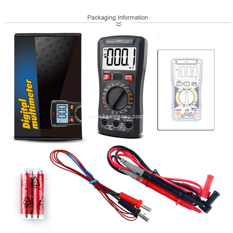Kaemeasu 09C Stromspannung NCV Messung Smart Digital Multimeter OEM ODM