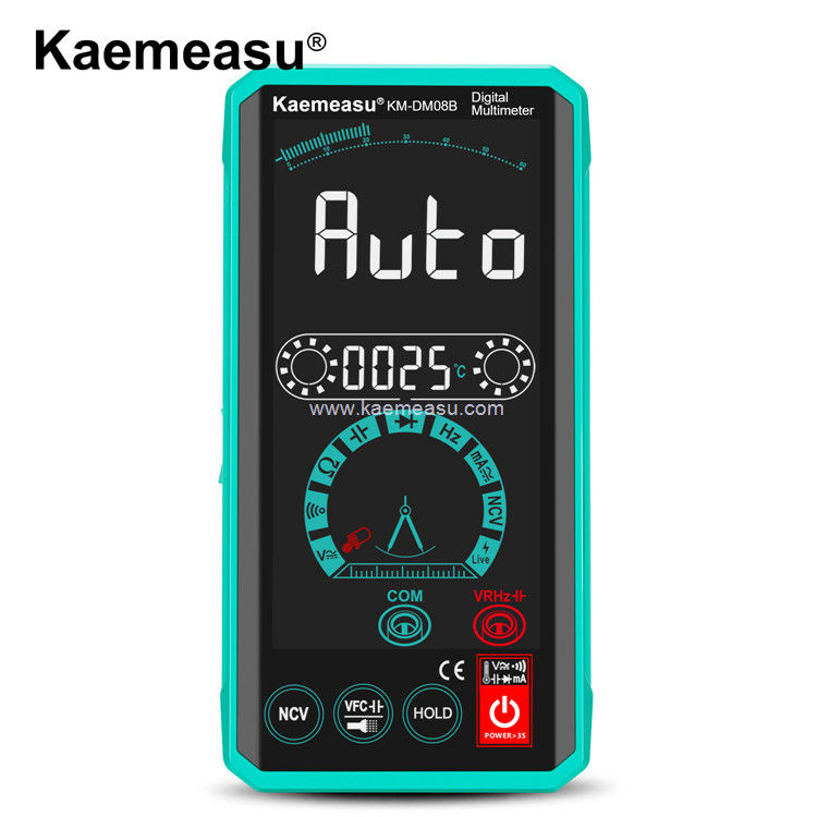 Kaemeasu 08S Sprachübertragung Multimeter Tester Elektriker Voltmeter NCV Ture RMS Spannung Tester