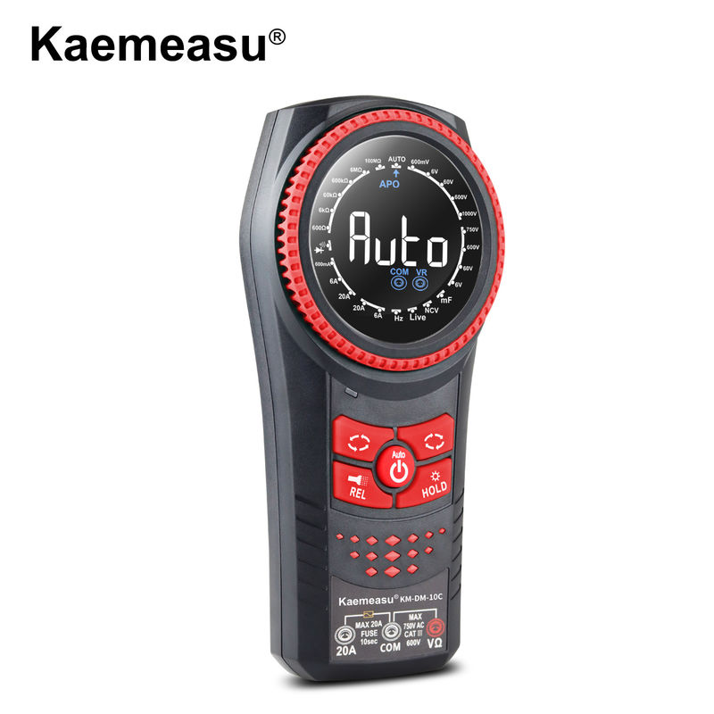 Kaemeasu 10C Auto Range Multimetro Smart Digita Spannungsmessgeräte NCV TRMS Diodenprüfung Stromwiderstandstester