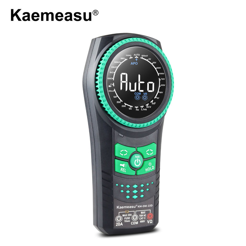 Kaemeasu 10D Smart Rotary Knob Multimeter Spannungsmessgerät Detektor Multimeter Smart Multimeter Digital Multimeter