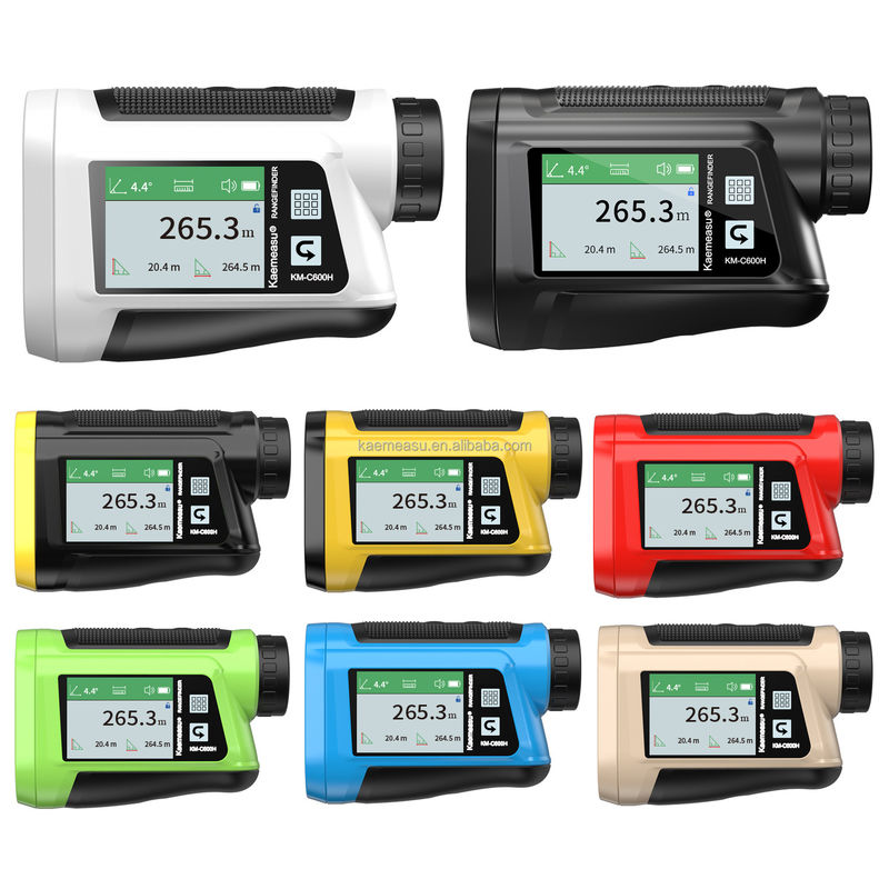 Oem Touchscreen Digital Golf Laser Abstandsmesser Reichweite Finderr Golf Laser Abstandsmesser Abstandsmesser für die Jagd