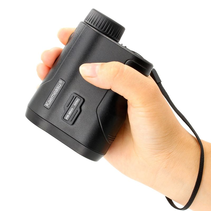 Teleskop-Laser-Rangefinder Portable USB-Laser-Distanzmessgerät Monocular Golf Jagd-Rangefinder 600M/656Yd