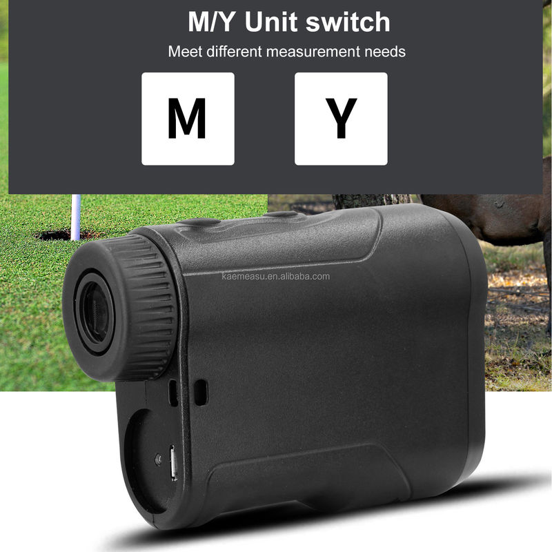 Teleskop-Laser-Rangefinder Portable USB-Laser-Distanzmessgerät Monocular Golf Jagd-Rangefinder 600M/656Yd