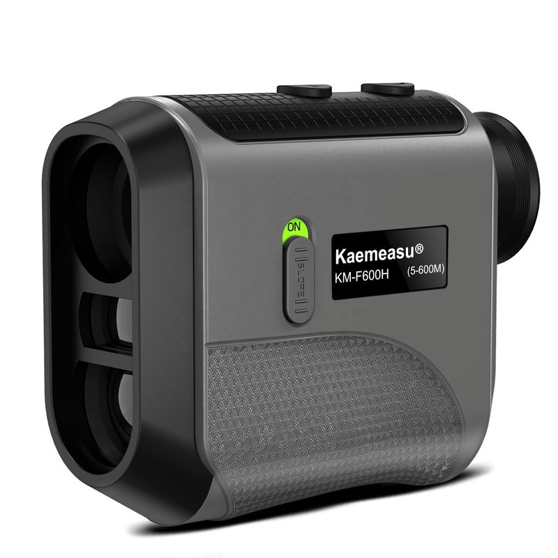 Mini-Laser-Fernmessgerät Teleskop Handheld-Laser-Fernmessgerät Digitales Laser-Fernmessgerät mit Neigung grau