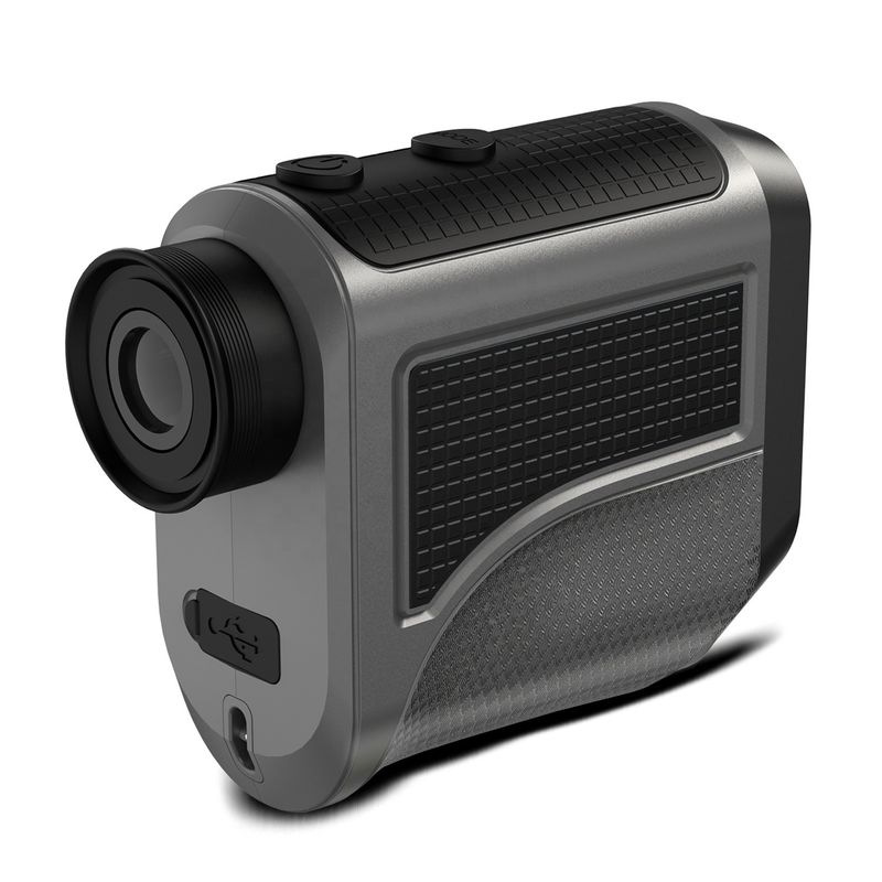 Mini-Laser-Fernmessgerät Teleskop Handheld-Laser-Fernmessgerät Digitales Laser-Fernmessgerät mit Neigung grau