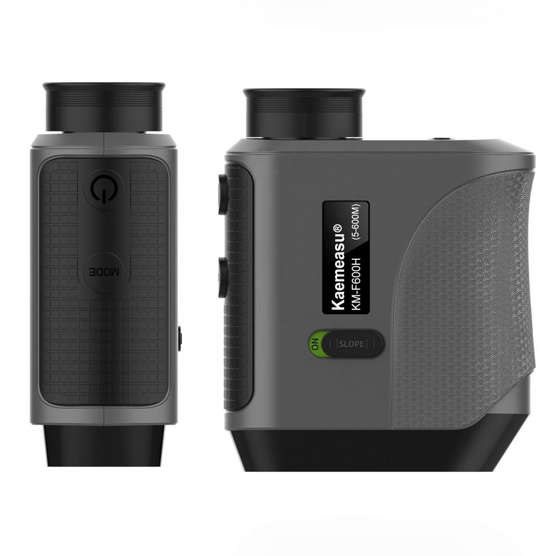 Mini-Laser-Fernmessgerät Teleskop Handheld-Laser-Fernmessgerät Digitales Laser-Fernmessgerät mit Neigung grau