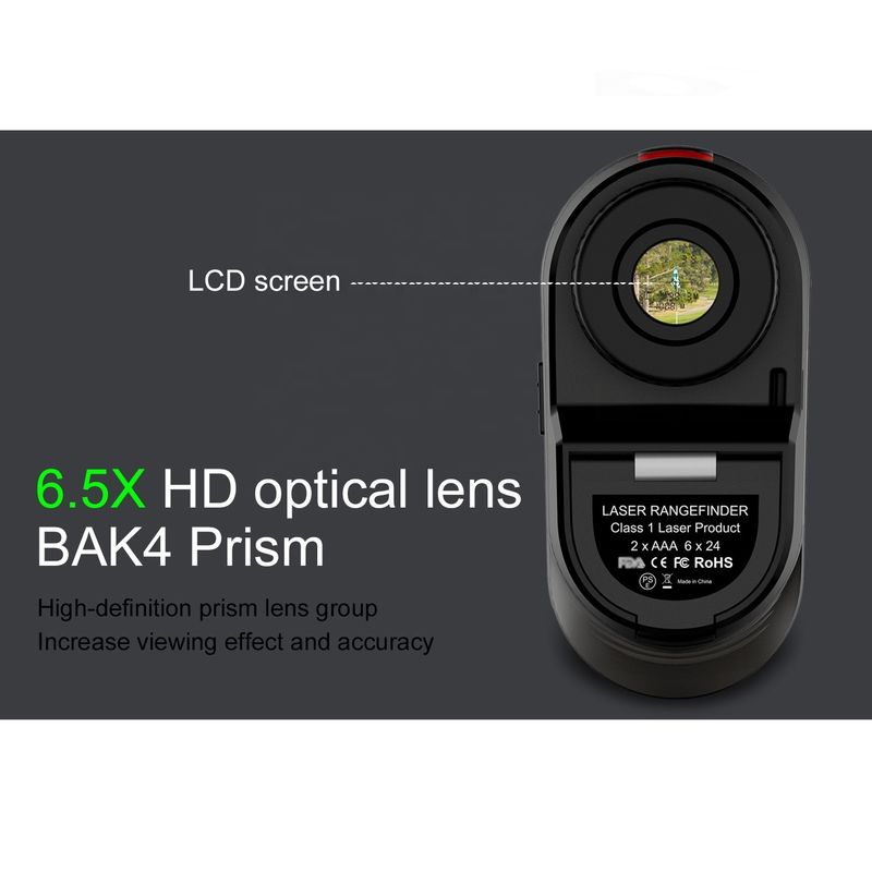 OEM ODM Reichweitenmessgerät 600/800/1000m Golf Abstandsmesser Mehrfachmodi Laser-Rangefindern Teleskop mit Neigungsschalter