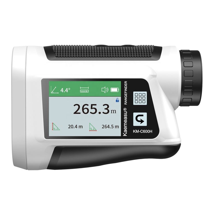 Mini-Handheld-Laser-Rangefinder Sichtmessgerät Laser-Distanzmessgerät mit LCD-Smart-Touch-Bildschirm