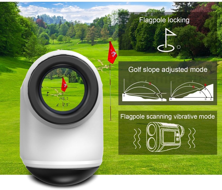 Mini-Handheld-Laser-Rangefinder Sichtmessgerät Laser-Distanzmessgerät mit LCD-Smart-Touch-Bildschirm