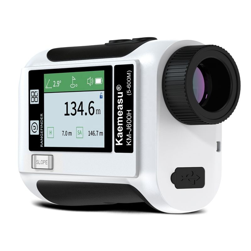 Outdoor Sport Jagd 600m LCD-Bildschirm Golf Laser-Range Finder Teleskop mit Datenübertragung IP54 Staub und Wasser