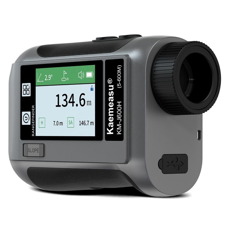 OEM/ODM Intelligente Stimme Golf-Laser-Fernmessgeräte mit LCD-Bildschirm Außensportteleskop 1200m