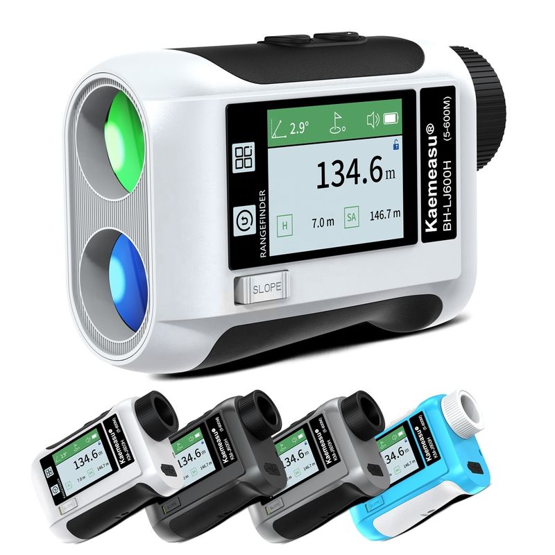 OEM/ODM Golfmodus Sportteleskop Berührungsbildschirm Intelligente Stimme Golf Laser-Fernmessgeräte Teleskop