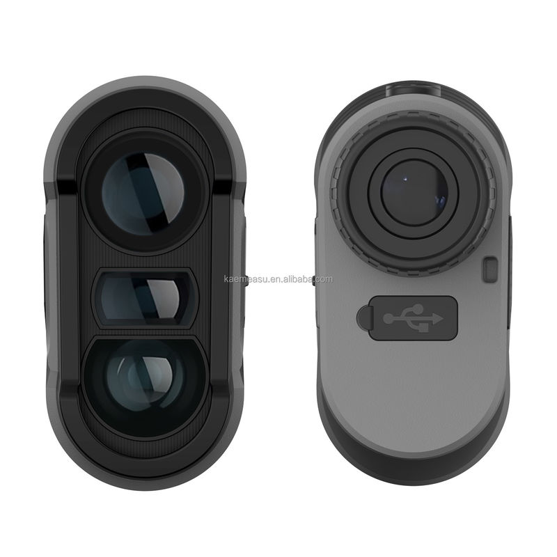 2024 Neue Golf-Rangezähler Optikgeräte Outdoor Sport Jagd Schießen Vogelbeobachtung Teleskop Golf Laser-Rangefinder
