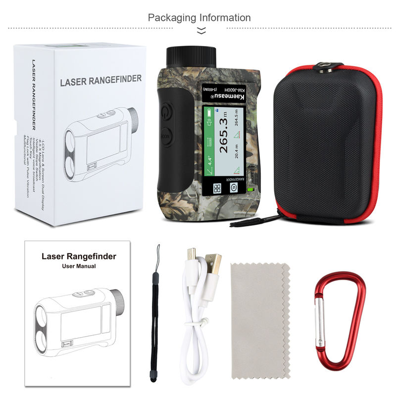 1500m KUSTOMIZE Golf Laserdistanzmesser Teleskop Outdoor Sport Laserdistanzmesser Jagdfernmessgerät