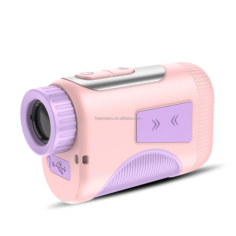 600m Mini-Golf-Rangezähler Frauen Kinder Outdoor-Sport Laser-Rangefinder Schießen Jagdteleskop Golf-Laser-Rangezähler