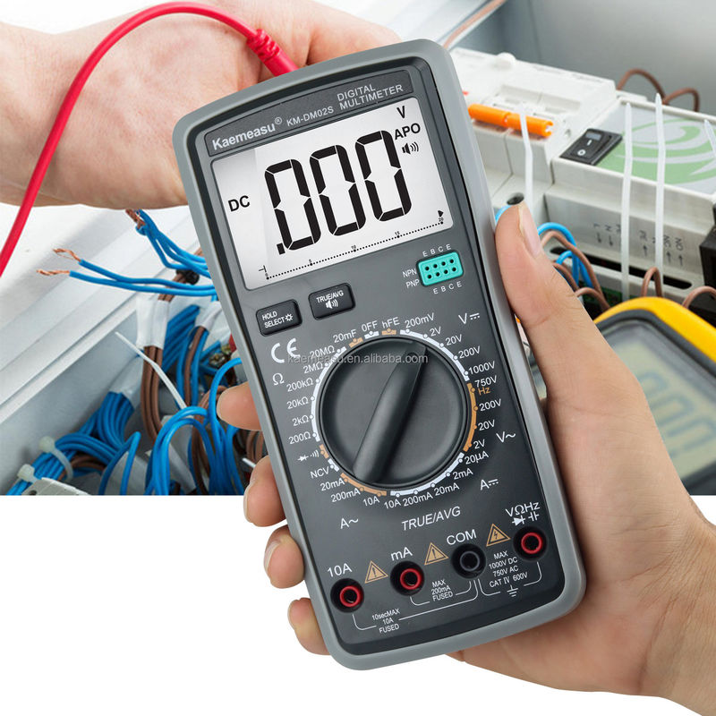 Intelligente Sprachberichterstattung Multimeter NCV 1000V Professionelle Laborgeräte Automobil Universalzähler