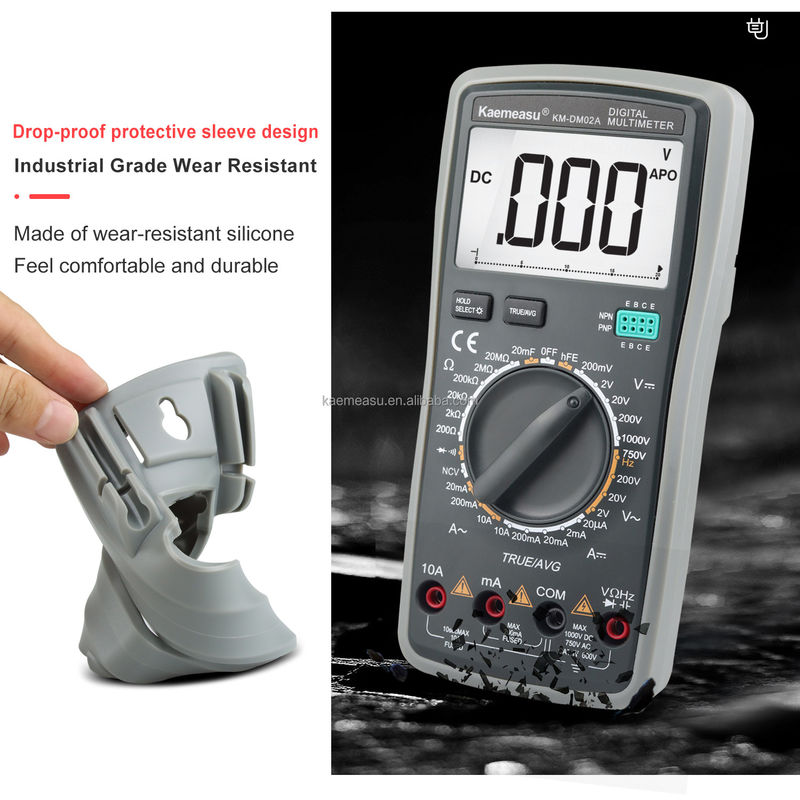 OEM ODM Anti-Brand Digital Multimeters Clamp Meter ture rms Batterie Diode hFE Tester Spannungsmelder Multimeter zum Verkauf