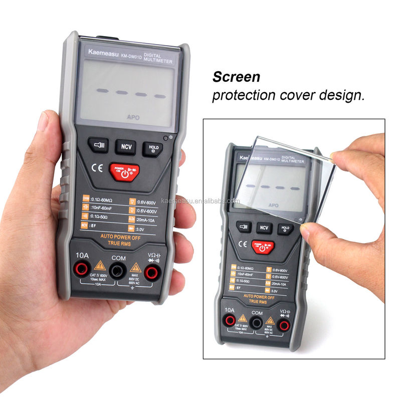 OEM ODM Smart Multimeter 6000 Zählt Elektriker Bank Multimeter Mini Handheld Ture RMS Quadrat Welle Ausgang Digital Multimeter