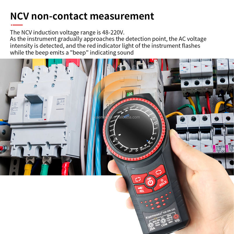Auto Spannungsmessgeräte NCV TRMS Diodenprüfung Stromwiderstand Tester Klemmmessgeräte Multimetro Smart Digital Multimeter