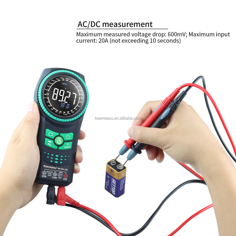 Auto Spannungsmessgeräte NCV TRMS Diodenprüfung Stromwiderstand Tester Klemmmessgeräte Multimetro Smart Digital Multimeter