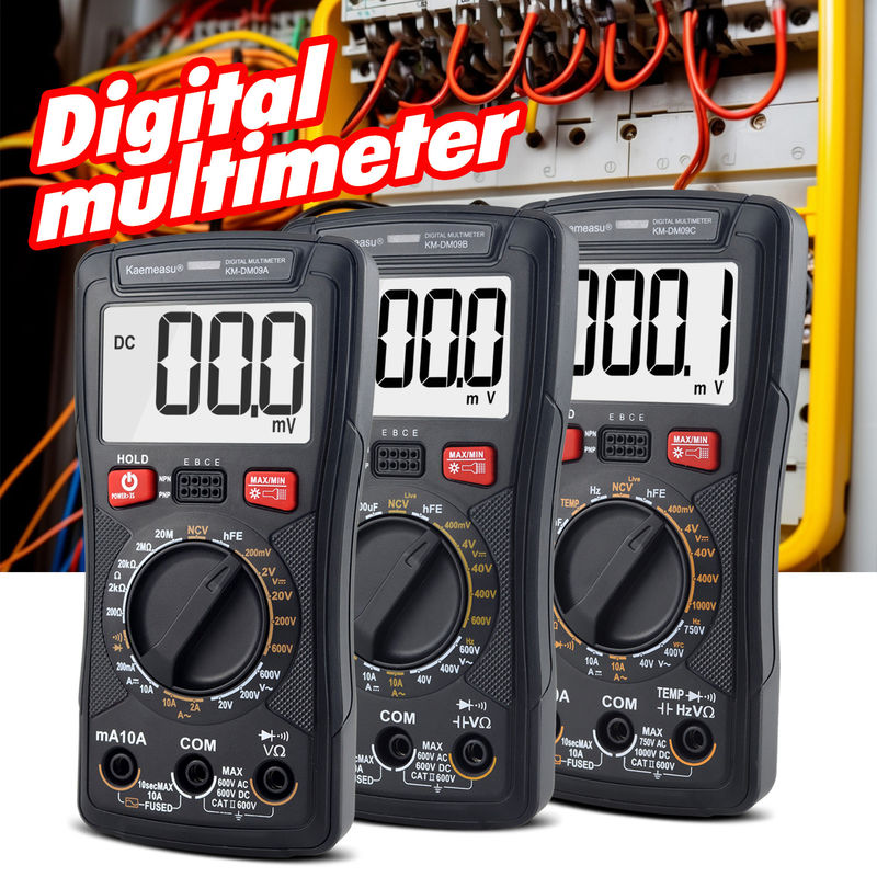 Leistungsspannungs- und Spannungsmultimeter Anpassung professionelle NCV-Kontaktlose Messung Smart Multimeter LCD-Bildschirm Digital Multimeter
