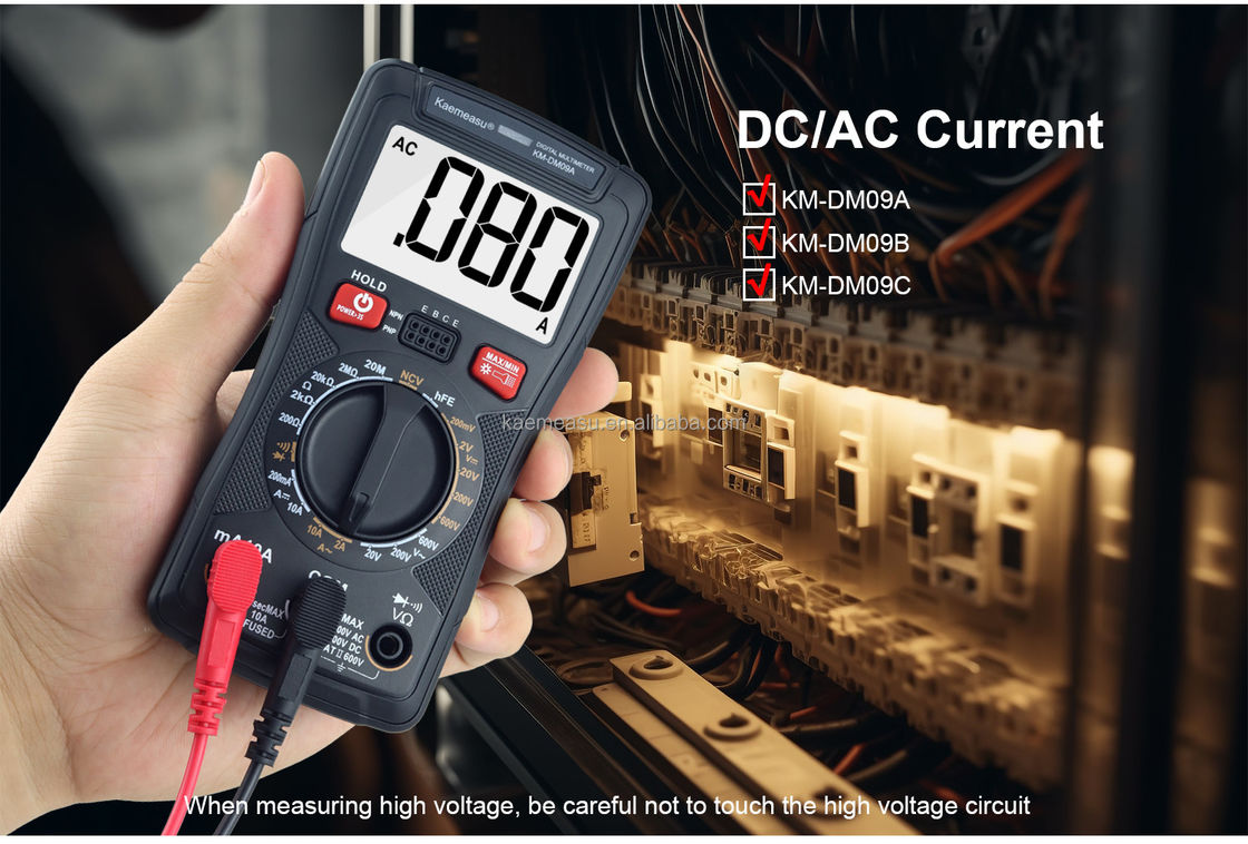 Leistungsspannungs- und Spannungsmultimeter Anpassung professionelle NCV-Kontaktlose Messung Smart Multimeter LCD-Bildschirm Digital Multimeter