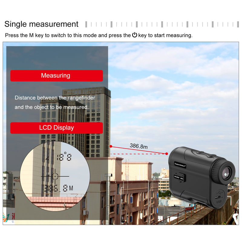 OEM-Digitale Laser-Rangefinder Mini-Langstrecken-Magnetische Golf-Rangefinder Laser-Meter Teleskop Jagd-Rangefinder