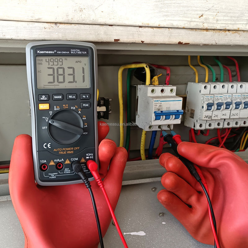 04A Klemmzähler AC DC Digitales Voltmeter Diodenkontinuitätstest Spannungsmesser Multimeter Smart Digital Multimeter