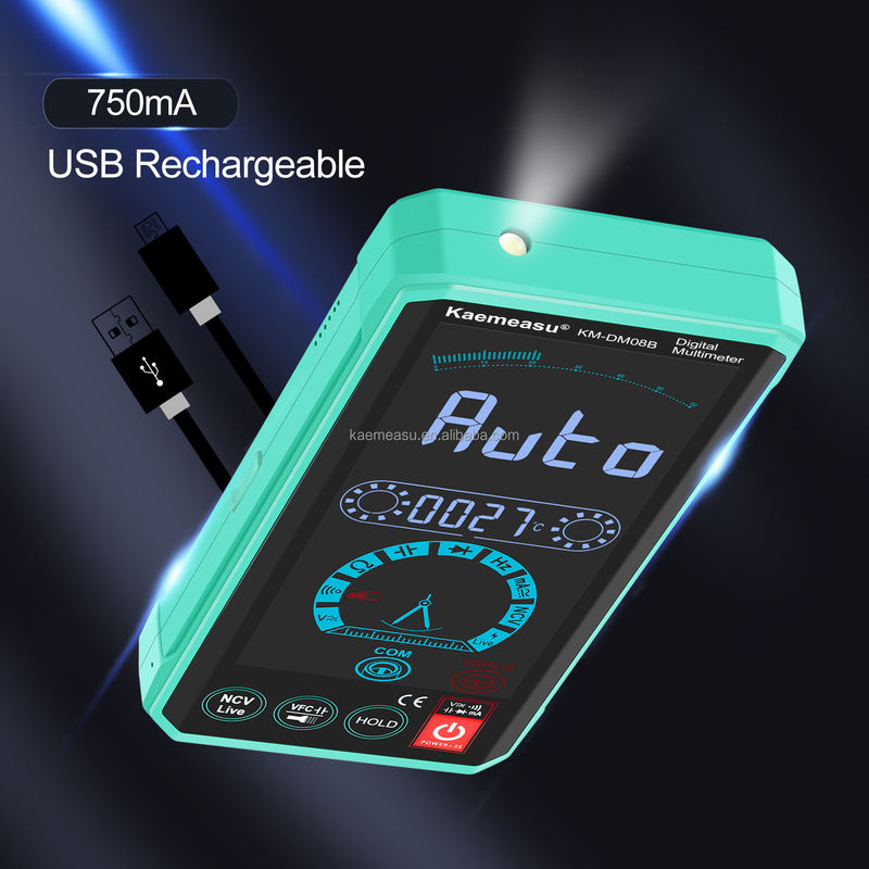 Elektrikerprüfgeräte Digitale Multimeter mit CE/RoHS/FCC-Zertifizierung und Messstrombereich von 300 mA