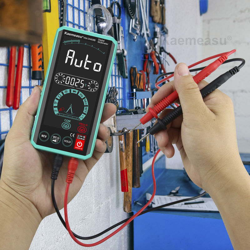Intelligente Mensch-Maschine-Interaktion Multimeter LCD Farbbildschirm Spannungstester Wiederaufladbares Smart Digital Multimeter