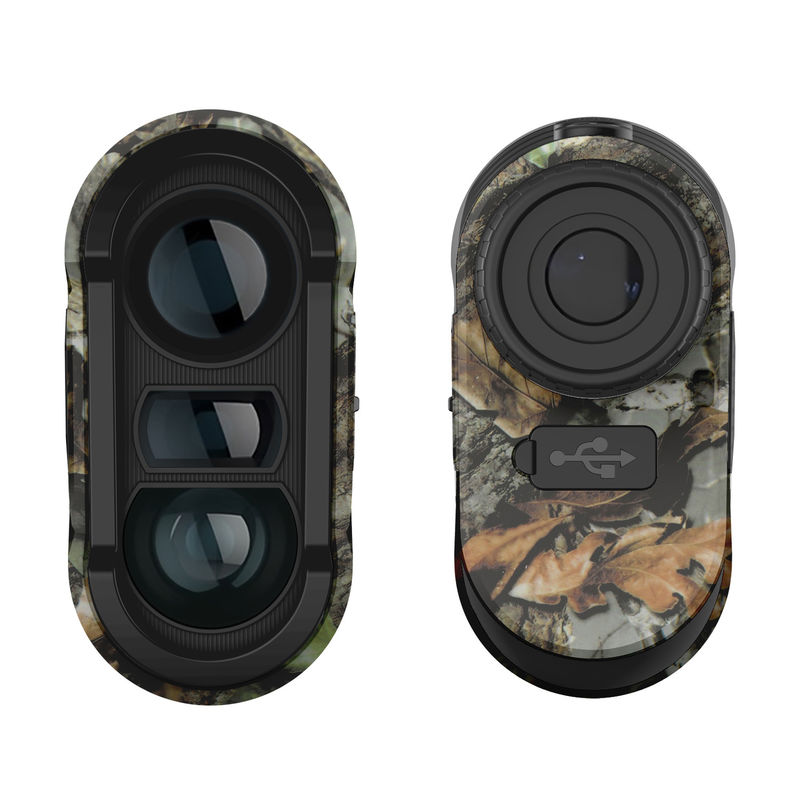 500 Yd Tarnung Digitaler Laser-Rangefinder Fernstrecken magnetischer Golf-Rangefinder Laser-Meter Teleskop Jagd-Rangefinder