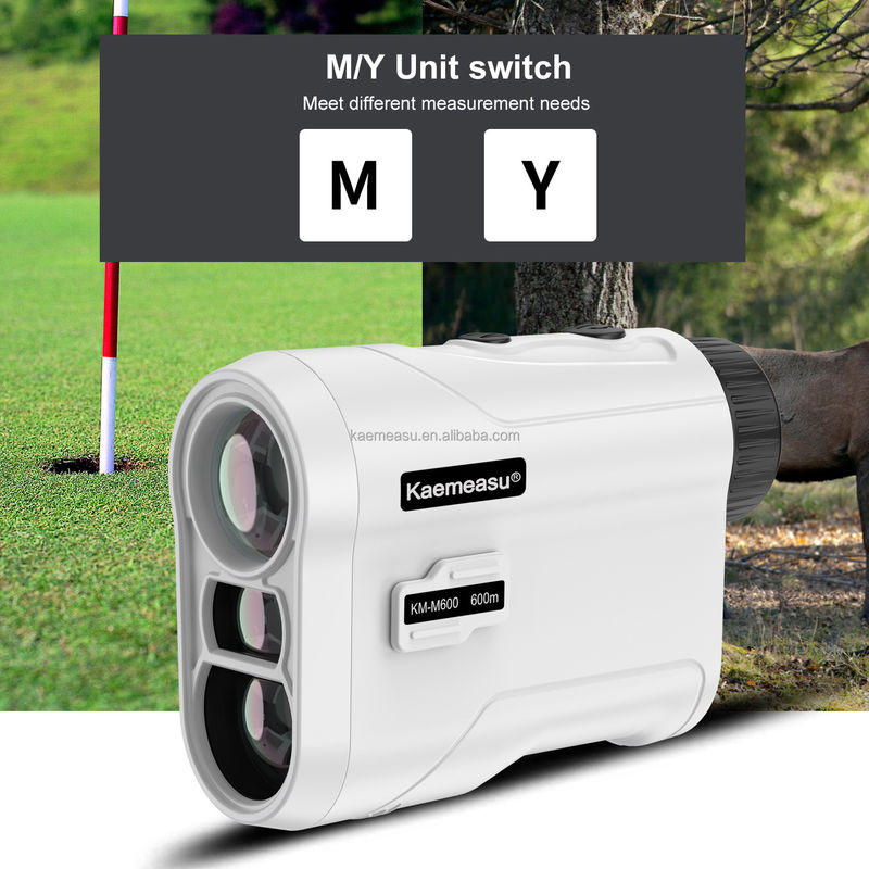 1000m Laser-Rangefinder Neigungsschalter Flaggenstange Schloss Wiederaufladbare Entfernung Meter Outdoor Sport Laser Golf-Rangefinder Teleskop