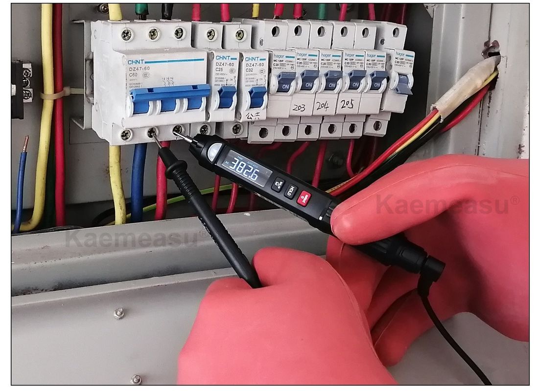 Populärer Stil Mini Pen Digital Multimeter mit Live/NCV/Sequenz Kontaktloser Spannungserkennung Multimeter Tester