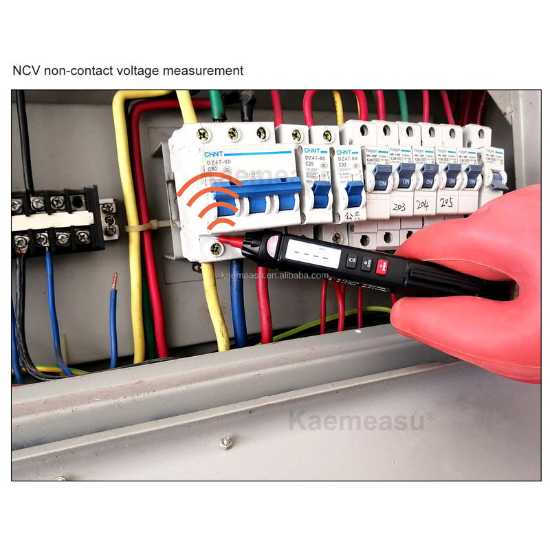 Kaemeasu Mini Pen Digital Multimeter NCV Sequenz Kontaktloser Spannungsdetektor Multimeter Tester Pen Meter