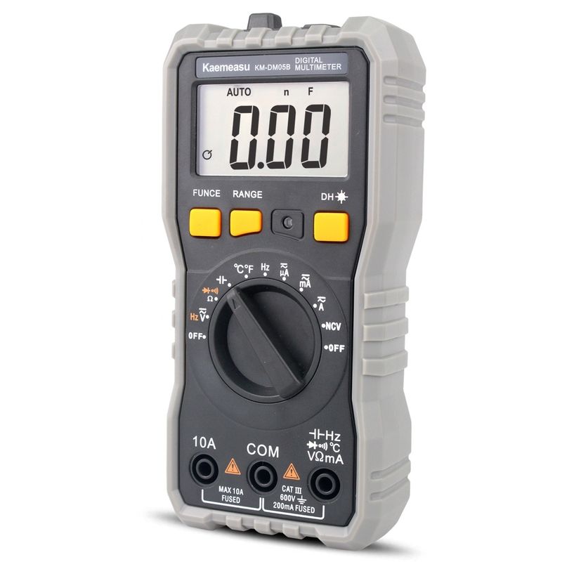 Mini-Digital Multimeter Gleichspannung/Wechselstrom Spannung Ammeter Strom Ohm Temperatur T-rms Hochpräzision Elektriker Digital Multimeter
