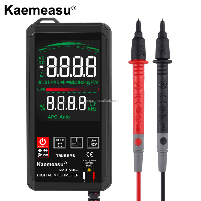 OEM ODM Großer Bildschirm Smart Multimeter Elektriker Bank Multimeter Oszilloskop Multimeter Klemm Meter Digital Multimeter