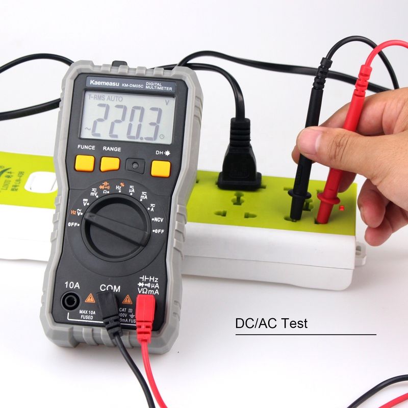 Multifunktions-Pocket-Digital-Multimeter Elektriker Universalzähler Hochpräzision DC/AC NCV True RMS Multimeter Tester