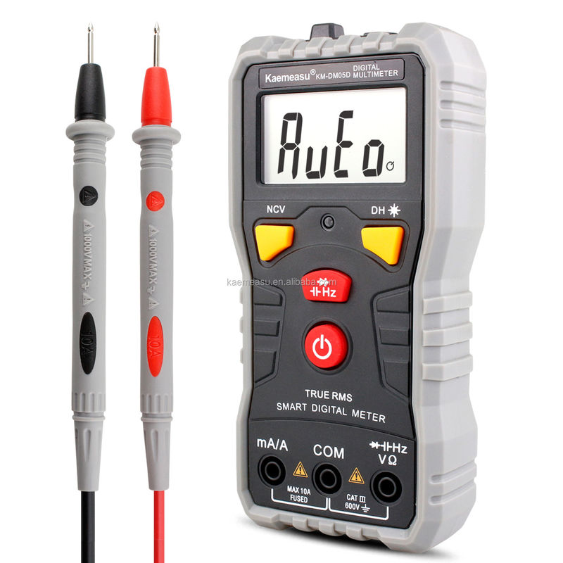 Kaemeasu Portable Smart Digital Multimeter DC AC Auto Reichweite Digital Multimeter Live Naught Drahtleitung Test Digital Multimeter