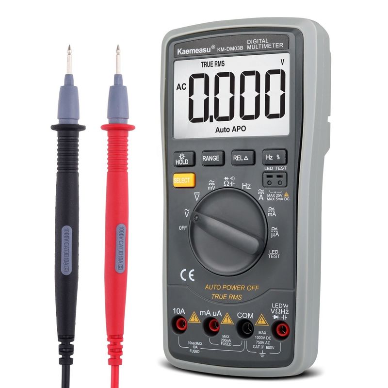 Warmverkauf Industrieelektronische Multimeter Hochpräzision 6000 Zählungen 1000v AC DC Digitale Multimeter
