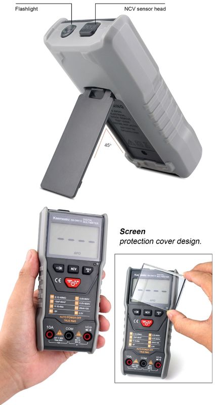 Warmverkauf Anti-Brand-Multitester Spannungswiderstands-Tester Auto-Ranging Professionelle industrielle digitale Multimeter Preis