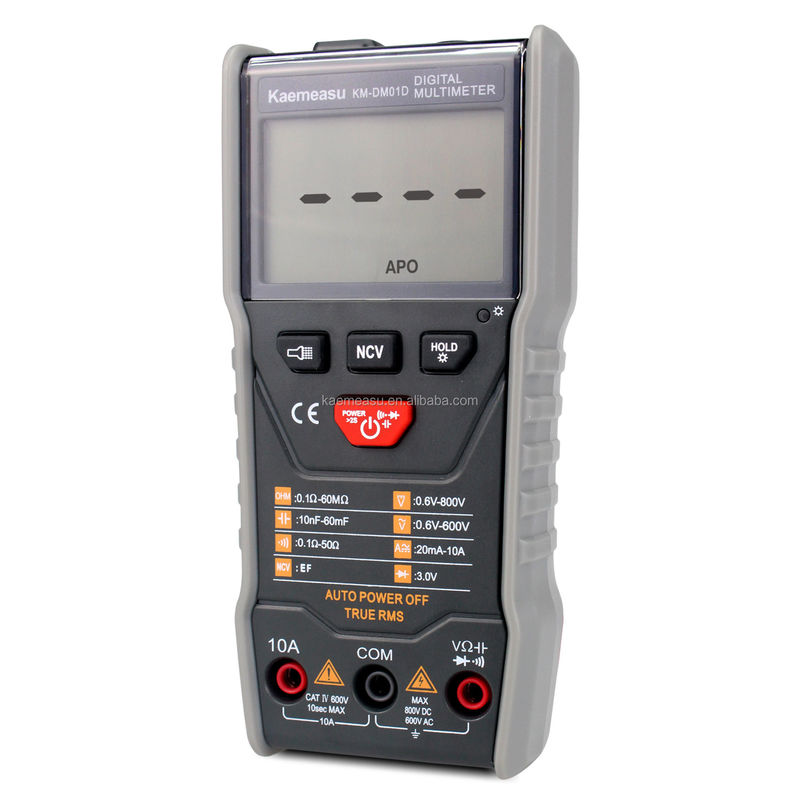 Automatische Reichweite Smart Measurement Elektriker 6000 Zählungen Bank Digitale Multimeter Mit Ncv T-rms Funktion